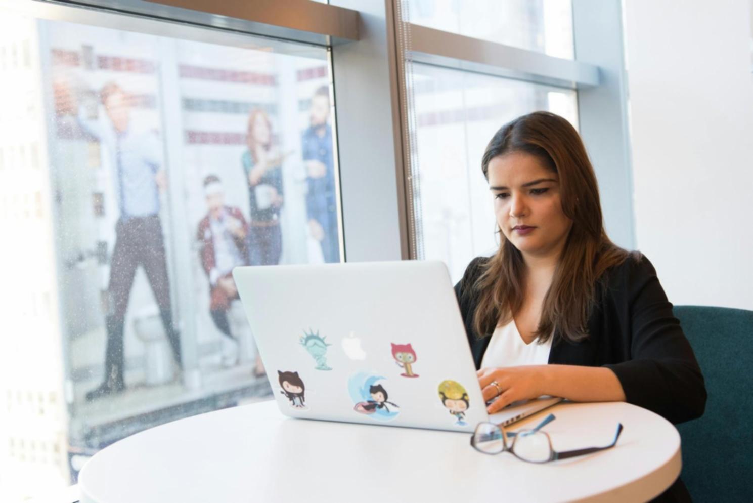 Professional mobile app development workspace